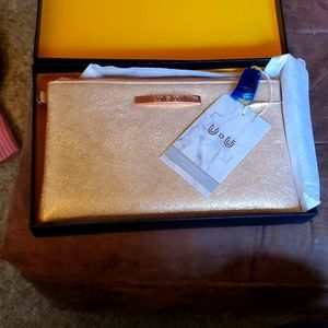 COPY - Gold sparkle wristlet New in fancy box